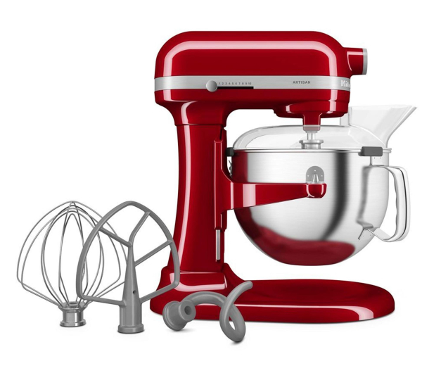 KitchenAid Robot kuchenny 5,6L Artisan 5KSM60SPXEER czerwony - 1595521 - zdjęcie
